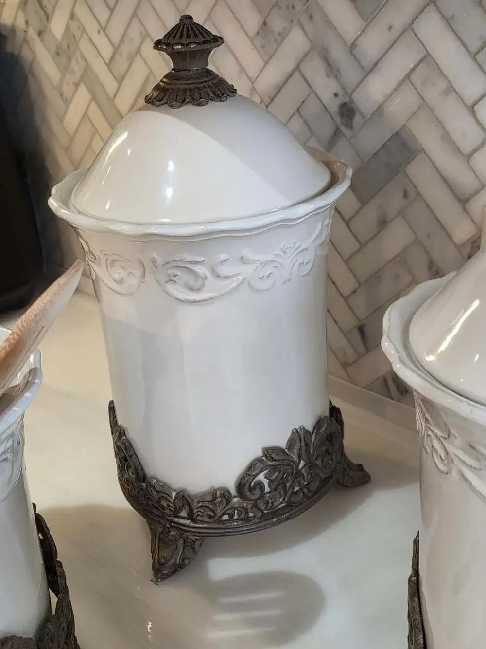Chris Madden Corvella Canister Set